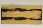Plaquettes pour la coutellerie, loupe de Buis + rsine noire, ref:PRLpBU62665