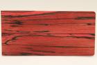 Plaquettes pour la coutellerie, Htre chauff stabilis rouge, ref:PHs64014r