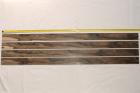 Lames pour branches d'arc, Ziricote, lot de 4, ref:LAZI65407