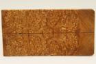Plaquettes pour la coutellerie, Loupe d'Erable Ngundo stabilis marron, ref:PLpErs67673ma