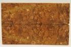 Plaquettes pour la coutellerie, Loupe d'Erable Ngundo stabilis marron, ref:PLpErs67677ma