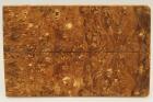 Plaquettes pour la coutellerie, Loupe d'Erable Ngundo stabilis marron, ref:PLpErs67678ma