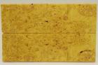 Plaquettes pour la coutellerie, Loupe d'Erable Ngundo stabilis jaune, ref:PLpErs68009j
