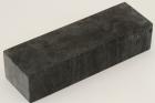 Bloc pour la coutellerie, Loupe de Peuplier stabilise noire, ref:BLpPEs68555nr