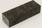 Bloc pour la coutellerie, Loupe de Peuplier stabilise noire, ref:BLpPEs68558nr