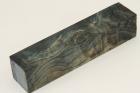 Carrelet  stylo, Loupe de Peuplier stabilise bleue, ref:SLpPEs68610b
