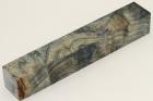 Carrelet  stylo, Loupe de Peuplier stabilise bleue, ref:SLpPEs68616b