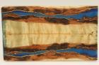 Plaquettes pour la coutellerie, Bouleau madr + rsine bleue, ref:PRBM68768