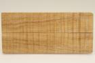 Plaquettes pour la coutellerie, Erable sycomore ond stabilis naturel, ref:PESOs69110