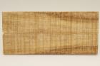 Plaquettes pour la coutellerie, Erable sycomore ond stabilis naturel, ref:PESOs69111