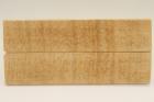 Plaquettes pour la coutellerie, Erable sycomore ond stabilis naturel, ref:PESOs69114