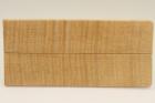 Plaquettes pour la coutellerie, Erable sycomore ond stabilis naturel, ref:PESOs69115