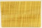 Plaquettes pour la coutellerie, Erable sycomore ond stabilis jaune, ref:PESOs69117j