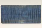 Plaquettes pour la coutellerie, Erable sycomore ond stabilis bleu, ref:PESOs69119b
