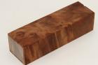 Bloc pour la coutellerie, Loupe de Squoia stabilis naturel, ref:BLpSqs69264
