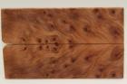 Plaquettes pour la coutellerie, Loupe de Squoia stabilis naturel, ref:PLpSqs69271