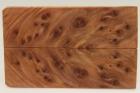 Plaquettes pour la coutellerie, Loupe de Squoia stabilis naturel, ref:PLpSqs69274