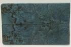 Plaquettes pour la coutellerie, Loupe de Peuplier stabilise bleue, ref:PLpPEs69319b