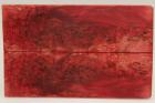 Plaquettes pour la coutellerie, Bouleau de Carlie stabilis rouge, ref:PBMs69383r