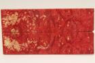 Plaquettes pour la coutellerie, Loupe d'Erable Ngundo stabilis rouge, ref:PLpErs69430r