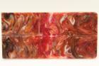 Plaquettes pour la coutellerie, rsine orange, ref:PRR69511
