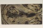 Plaquettes pour la coutellerie, Loupe de Peuplier stabilise noire, ref:PLpPEs69570nr