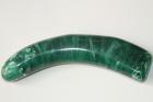 Manche pour couteau, rsine verte, ref:MRR69681