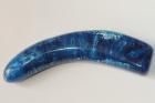 Manche pour couteau, rsine bleue, ref:MRR69664