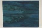 Plaquettes pour la coutellerie, Loupe de Peuplier stabilise bleue, ref:PLpPEs69981b