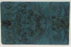 Plaquettes pour la coutellerie, Loupe de Peuplier stabilise bleue, ref:PLpPEs69982b