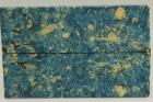 Plaquettes pour la coutellerie, Loupe d'Erable Ngundo stabilis bleu, ref:PLpErs70044b
