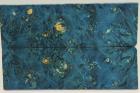 Plaquettes pour la coutellerie, Loupe d'Erable Ngundo stabilis bleu, ref:PLpErs70046b