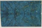 Plaquettes pour la coutellerie, Loupe d'Erable Ngundo stabilis bleu, ref:PLpErs70047b