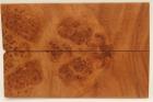 Plaquettes pour la coutellerie, Loupe d'Amboine, ref:PLpAmb70074