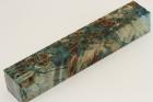 Carrelet  stylo, Loupe de Peuplier stabilise bleue, ref:SLpPEs70621b