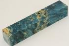 Carrelet  stylo, Loupe d'Erable Ngundo stabilis bleu, ref:SLpErs70627b