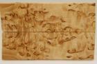 Plaquettes pour la coutellerie, Bouleau madr, ref:PBM70791