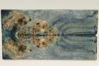 Plaquettes pour la coutellerie, Loupe de Peuplier stabilise bleue, ref:PLpPEs70895b