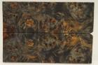 Plaquettes pour la coutellerie, Loupe de Peuplier stabilise noire, ref:PLpPEs70910nr