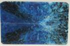 Plaquettes pour la coutellerie, rsine bleue, ref:PRR71006