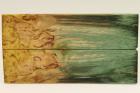 Plaquettes pour la coutellerie, Bouleau de Carlie stabilis multicolore, ref:PBMs71169mu