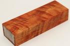 Bloc pour la coutellerie, Peuplier stabilis orange, ref:BLpPEs71240o