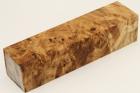 Bloc pour la coutellerie, Loupe de Peuplier stabilis naturel, ref:BLpPEs71297na
