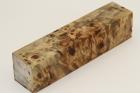 Bloc pour la coutellerie, Loupe de Peuplier stabilis naturel, ref:BLpPEs71296na