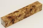 Carrelet  stylo, Loupe de Peuplier stabilise naturelle, ref:SLpPEs71317na