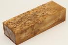 Bloc pour la coutellerie, Bouleau de Carlie stabilis naturel, ref:BBMs71342na