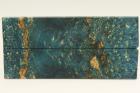 Plaquettes pour la coutellerie, Loupe d'Erable Ngundo stabilis bleu, ref:PLpErs71435b