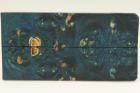 Plaquettes pour la coutellerie, Loupe d'Erable Ngundo stabilis bleu, ref:PLpErs71437b