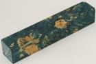Carrelet  stylo, Loupe d'Erable Ngundo stabilis bleu, ref:SLpErs71440b