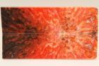 Plaquettes pour la coutellerie, rsine orange, ref:PRR71608
